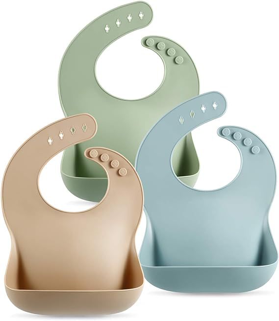 Custom silicone baby bibs